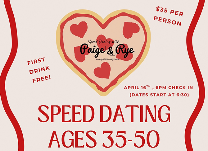 April Speed Dating at Dom's