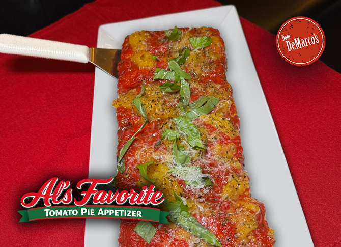 Al's Favorite Tomato Pie appetizer